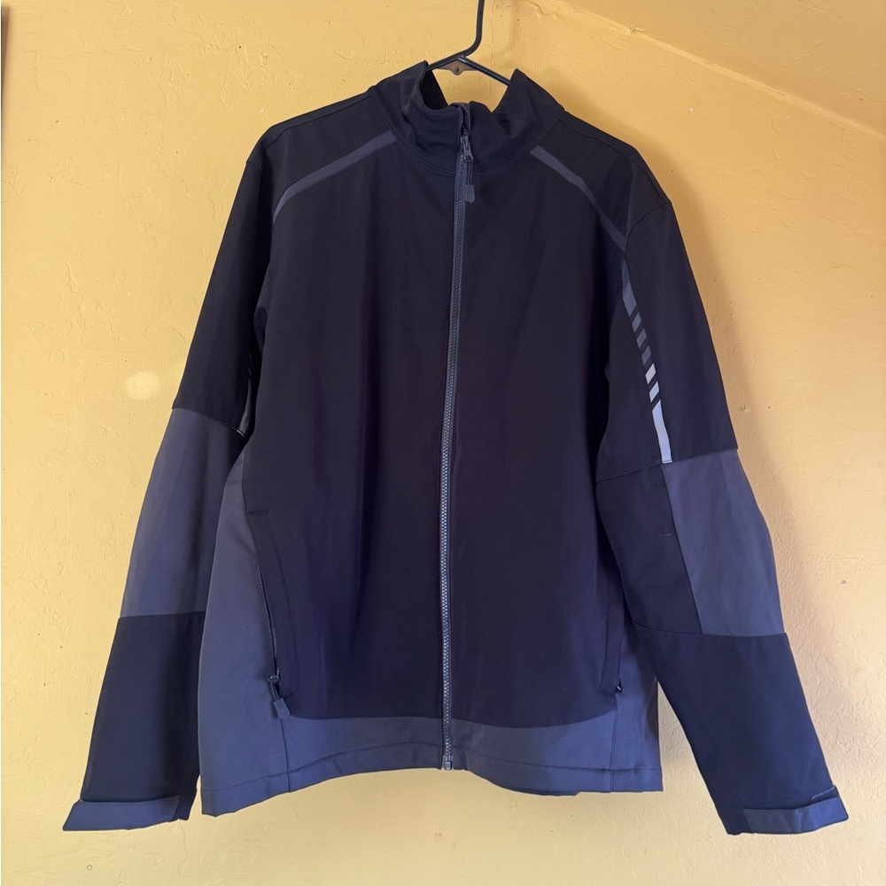 Port Authority Men's Black and Gray Performance Jacket